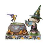 Peanuts by Jim Shore - Witch Snoopy And Woodstock - Bewitching Beagle