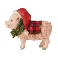 Country Living by Jim Shore - Christmas Pig - Hog Wild For The Holidays