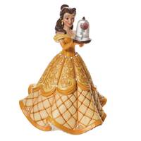 Jim Shore Disney Traditions - Beauty & the Beast Belle Deluxe - Beautiful Bibliophile