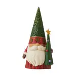 PRE PRODUCTION SAMPLE - Jim Shore Heartwood Creek Christmas Gnomes - Gnome Holding Tree