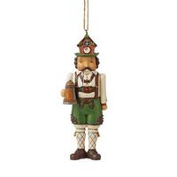 Jim Shore Heartwood Creek Santas Around The World - German Nutcracker Hanging Ornament