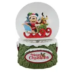 Jim Shore Disney Traditions - Mickey Mouse & Pluto Waterball