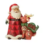 Jim Shore Heartwood Creek - 2021 Santa with Reindeer