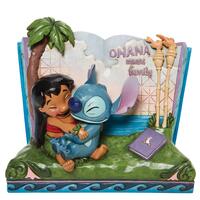 Jim Shore Disney Traditions - Lilo & Stitch Story Book