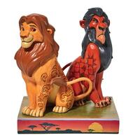 Jim Shore Disney Traditions - The Lion King - Simba & Scar