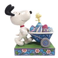 Peanuts by Jim Shore - Snoopy Easter Wheelbarrow