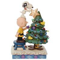Peanuts by Jim Shore - Charlie Brown & Snoopy Decorating