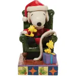 Peanuts by Jim Shore - Santa Snoopy with Christmas List