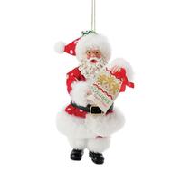 Possible Dreams by Dept 56 Santa - Gingerbread Hanging Ornament
