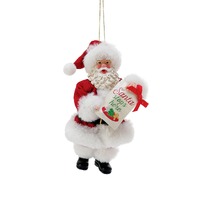 Possible Dreams by Dept 56 Santa - Santa Stops Here Hanging Ornament