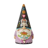 Jim Shore Heartwood Creek Gnomes - Day of the Dead Gnome