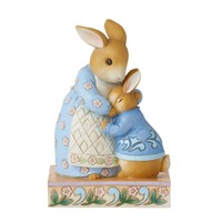 Beatrix Potter by Jim Shore - Mrs Rabbit and Peter Rabbit - don't get into mischief