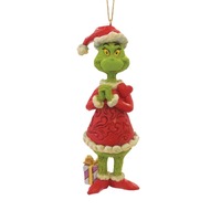 Dr Seuss The Grinch by Jim Shore - Grinch Heart Hanging Ornament