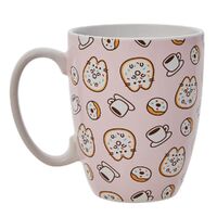 Pusheen Mug - Pink Donuts & Coffee