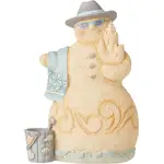 Jim Shore Heartwood Creek Coastal Christmas - Sandman with Beach Towel