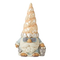 Jim Shore Heartwood Creek Gnomes - Seashell Hat Gnome