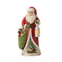 Jim Shore Heartwood Creek - Worldwide Event Santa with Bag