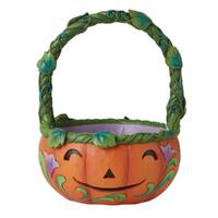 Jim Shore Heartwood Creek Halloween - Halloween Basket