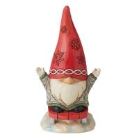 Jim Shore Heartwood Creek Gnomes - Gnome Sledding