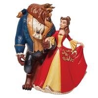 Jim Shore Disney Traditions - Beauty And The Beast Christmas - Enchanted Christmas