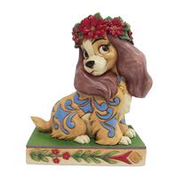 Jim Shore Disney Traditions - Lady and the Tramp Christmas - Lady