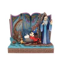 Jim Shore Disney Traditions - Fantasia - Sorcerer Mickey Story Book