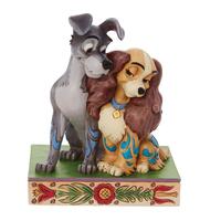 Jim Shore Disney Traditions - Lady And The Tramp - Love