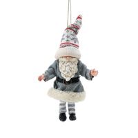 Possible Dreams by Dept 56 - Grey Coat Gnome Hanging Ornament