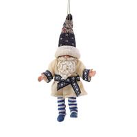 Possible Dreams by Dept 56 - Ice Blue Gnome Hanging Ornament