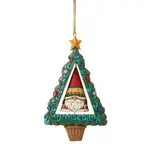 Jim Shore Heartwood Creek Gnomes - Rotating Gnome In Tree Hanging Ornament