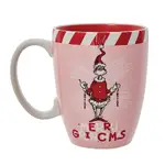 Dept 56 - Grinch Pink Merry Grinchmas Mug