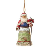 Jim Shore Heartwood Creek Santas Around The World - New Zealand Santa Hanging Ornament