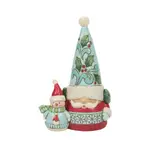 PRE PRODUCTION SAMPLE - Jim Shore Heartwood Creek Christmas Gnomes - Winter Wonderland Gnome With Snowman