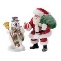 Possible Dreams by Dept 56 Santa - Frosty's Special Gift