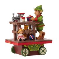 Jim Shore Heartwood Creek - Elf with Toys Train Car