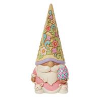 Jim Shore Heartwood Creek Gnomes - Bunny Slippers Easter Gnome