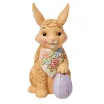 Jim Shore Heartwood Creek Easter - Mini Floral Easter Bunny