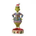 Dr Seuss The Grinch by Jim Shore - Grinch Wearing Ugly Sweater