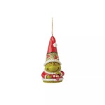 Dr Seuss The Grinch by Jim Shore - Grinch Gnome with Ornament Hanging Ornament