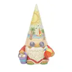 Jim Shore Heartwood Creek Gnomes - Coastal Christmas With Beach Scene