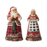 Jim Shore Heartwood Creek Highland Glen - Mr & Mrs Claus