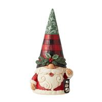Jim Shore Heartwood Creek Highland Glen - Gnome With Bells