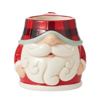 Jim Shore Heartwood Creek Highland Glen - Santa Gnome Mug