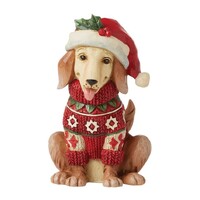 Jim Shore Heartwood Creek - Mini Christmas Dog
