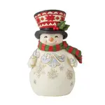 PRE PRODUCTION SAMPLE - Jim Shore Heartwood Creek - Snowman With Hat Pint Sized