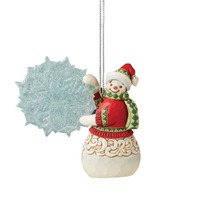 Jim Shore Heartwood Creek - Legend of Snowflake Hanging Ornament