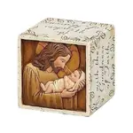 Joseph's Studio Baptism/Christening Prayer Cube - Jesus Loves Me