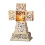 Joseph's Studio Baptism/Christening LED Cross - Jesus Loves Me