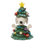 PRE PRODUCTION SAMPLE - Peanuts by Jim Shore - Snoopy Christmas Tree