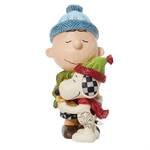 Peanuts by Jim Shore - Snoopy and Charlie Hugging